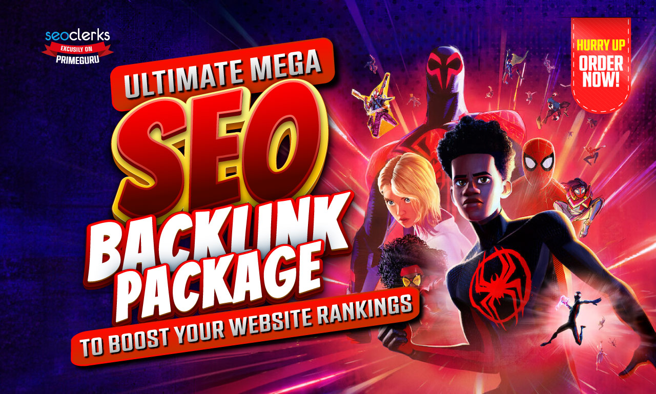 Ultimate Mega SEO Backlink Package to Boost Your Website Rankings