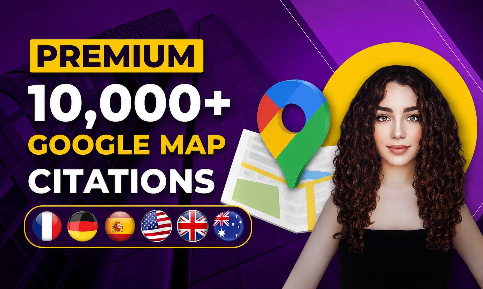 10,000+ Google Map Citations For GMB Ranking - High A...