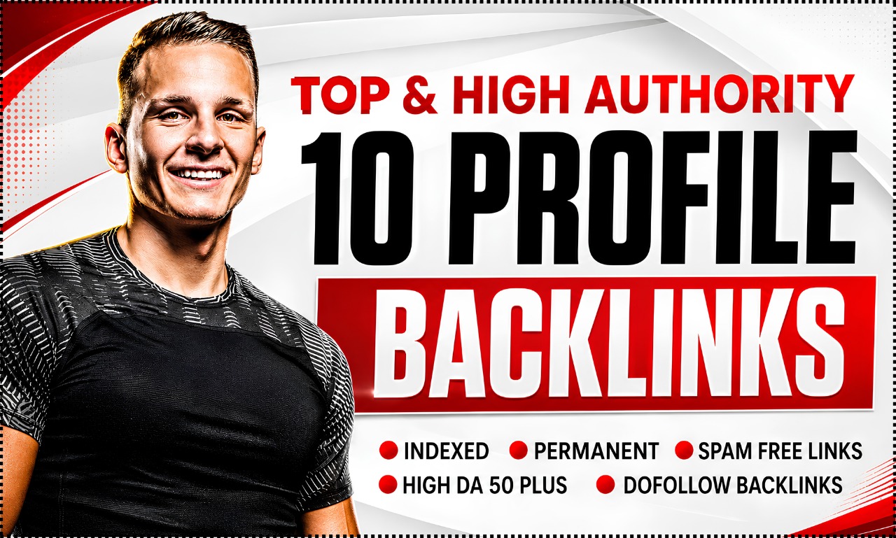 Rank with 10 Permanent Profile Backlinks
