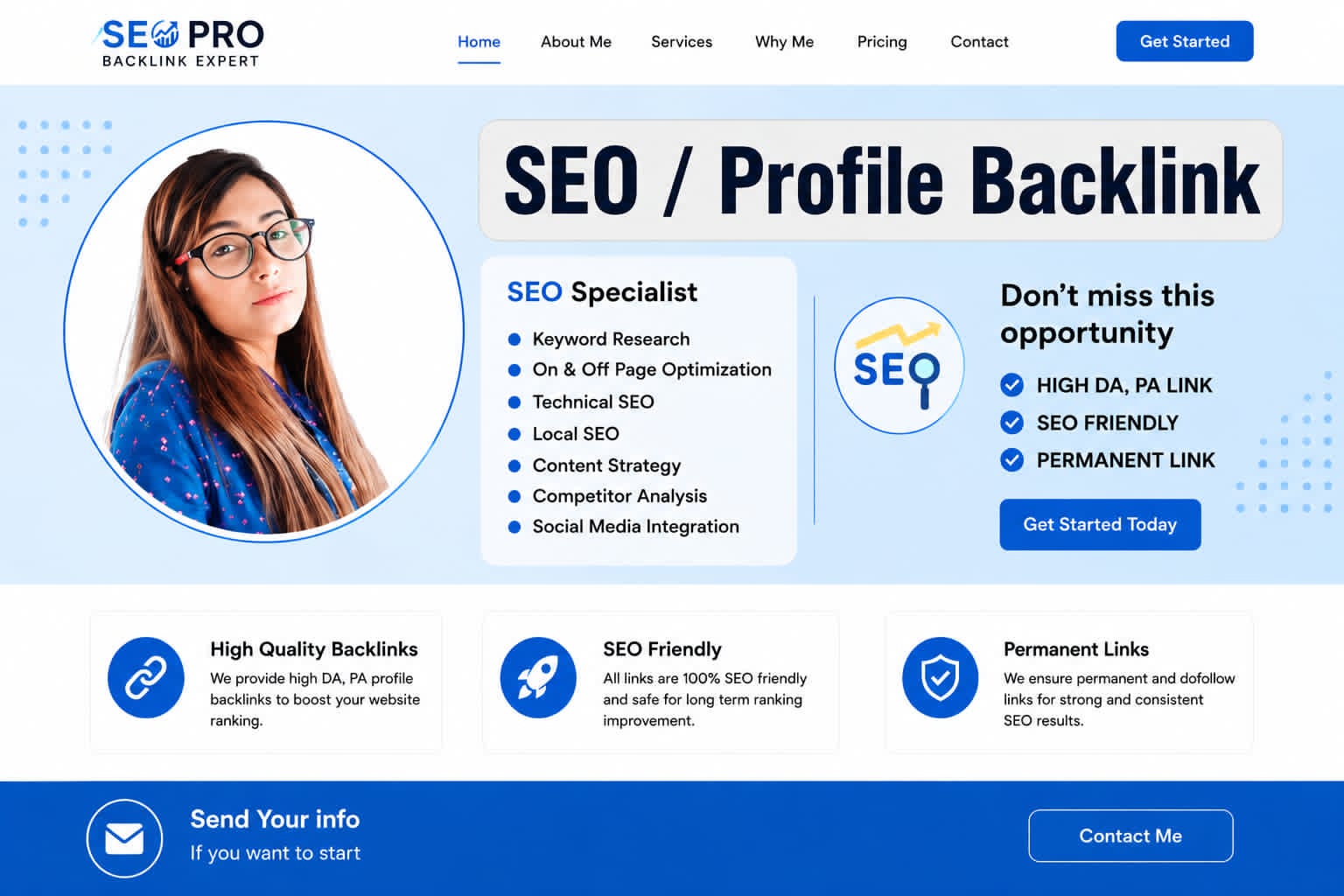 I Will Build 300 High Authority Manual Profile Backli...