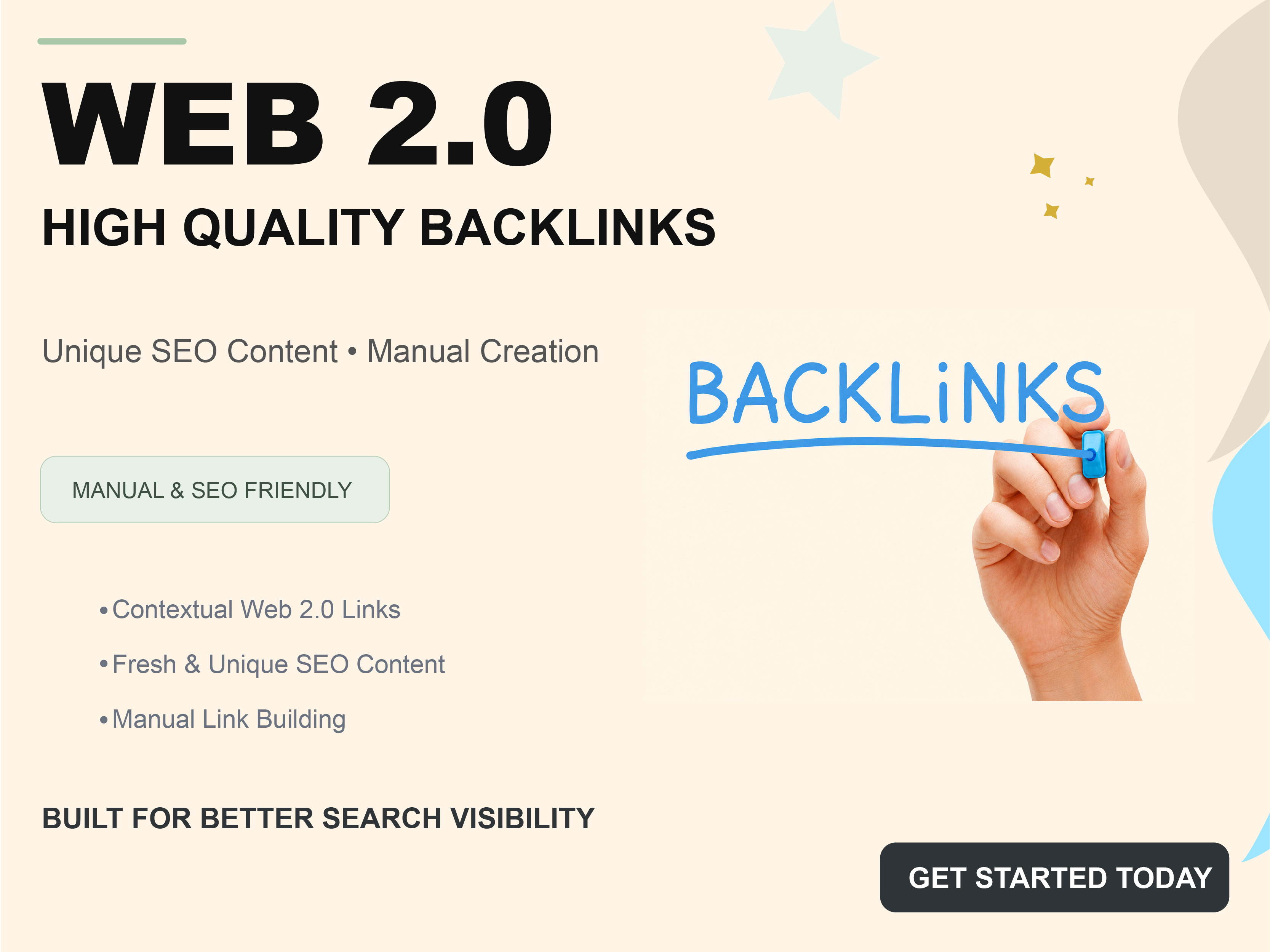 I Will Build High Quality Web 2.0 Backlinks for SEO
