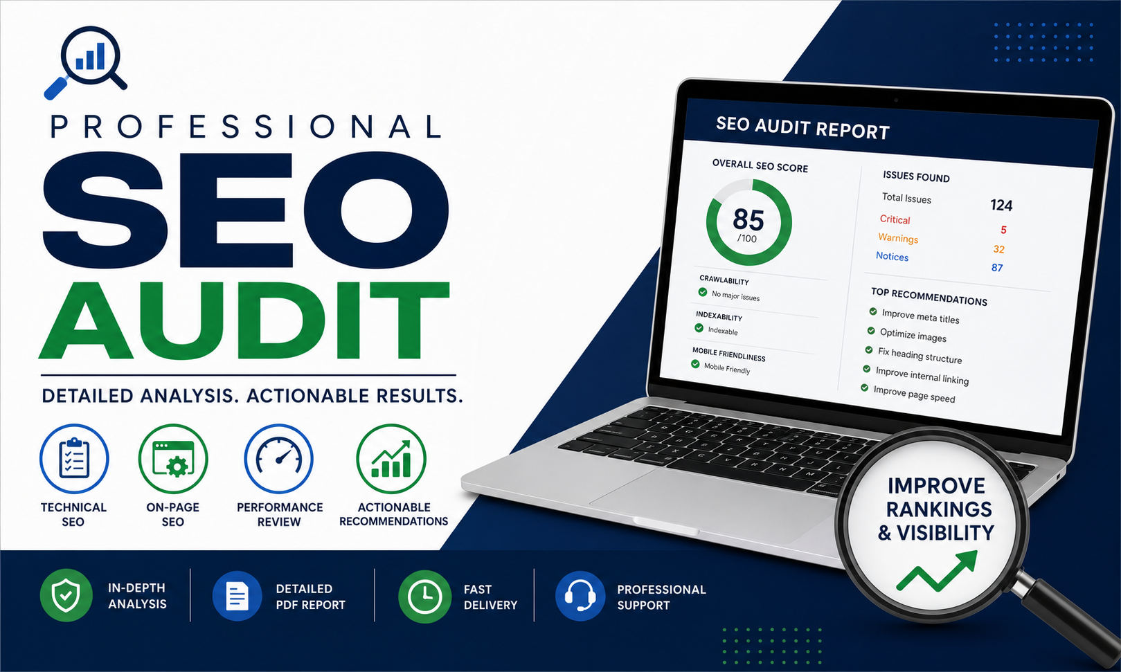 I Will Perform a Professional SEO Audit and Provide a...