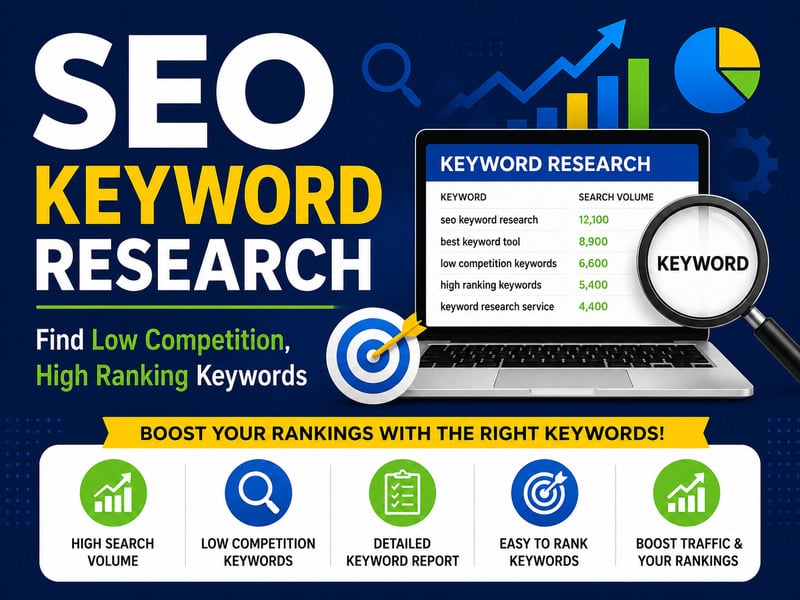 I will optimise your website and provide you the best Keywords 