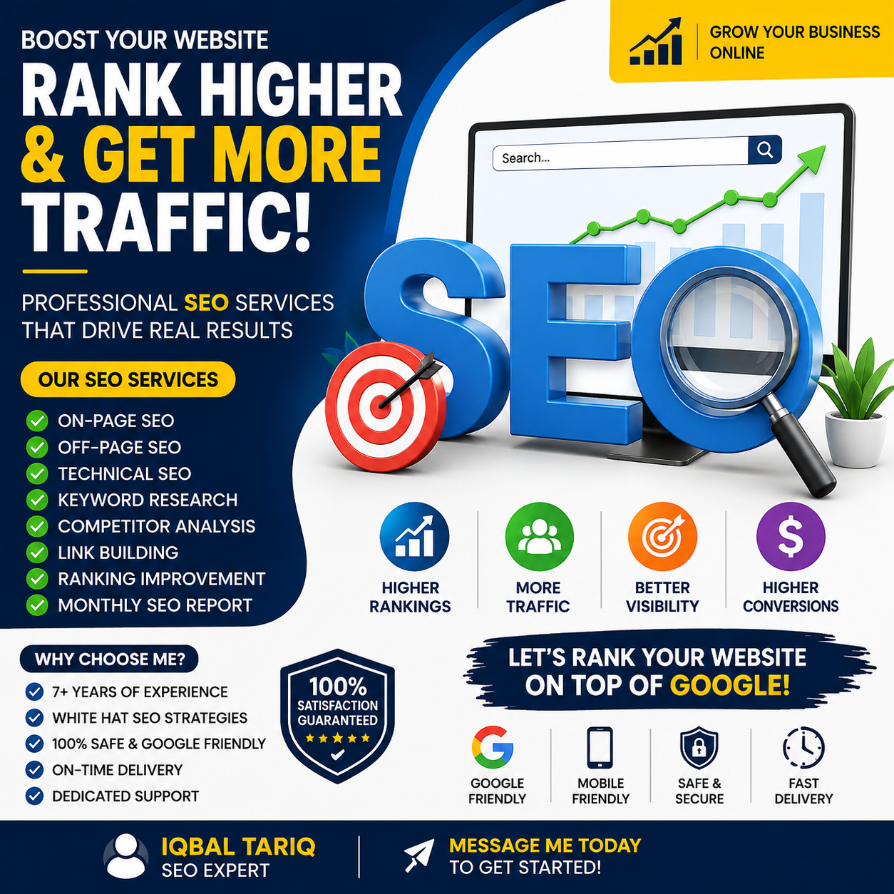 SEO Expert Google Rankings & Website Growth Speci...
