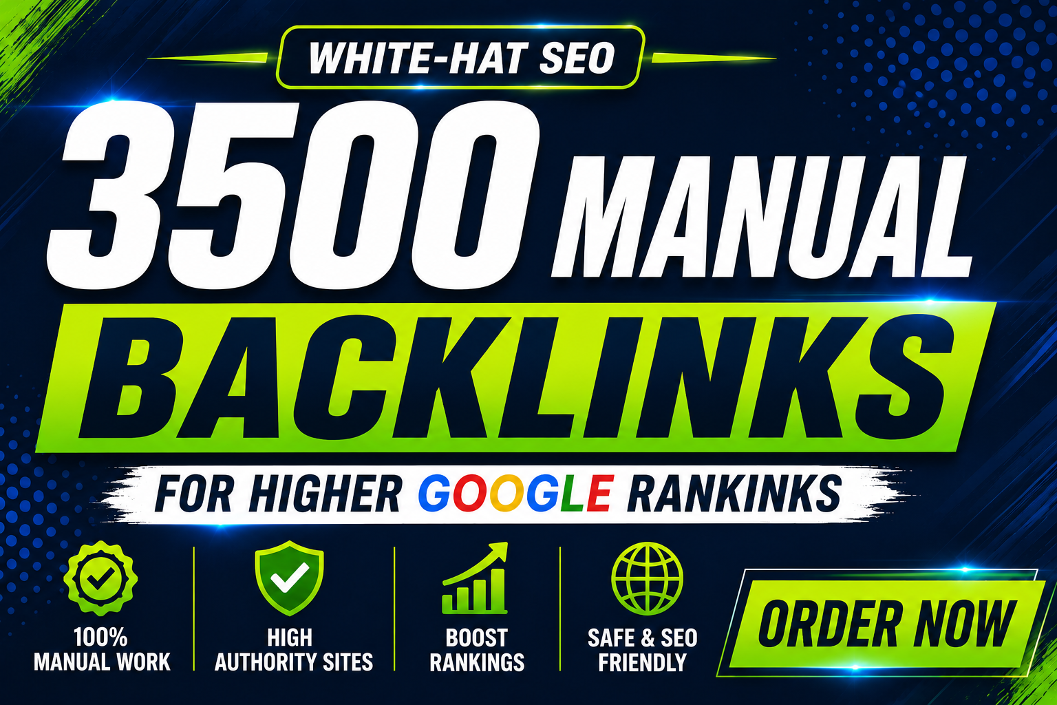 Get White-Hat 3500 Manual SEO Dofollow Backlinks for ...