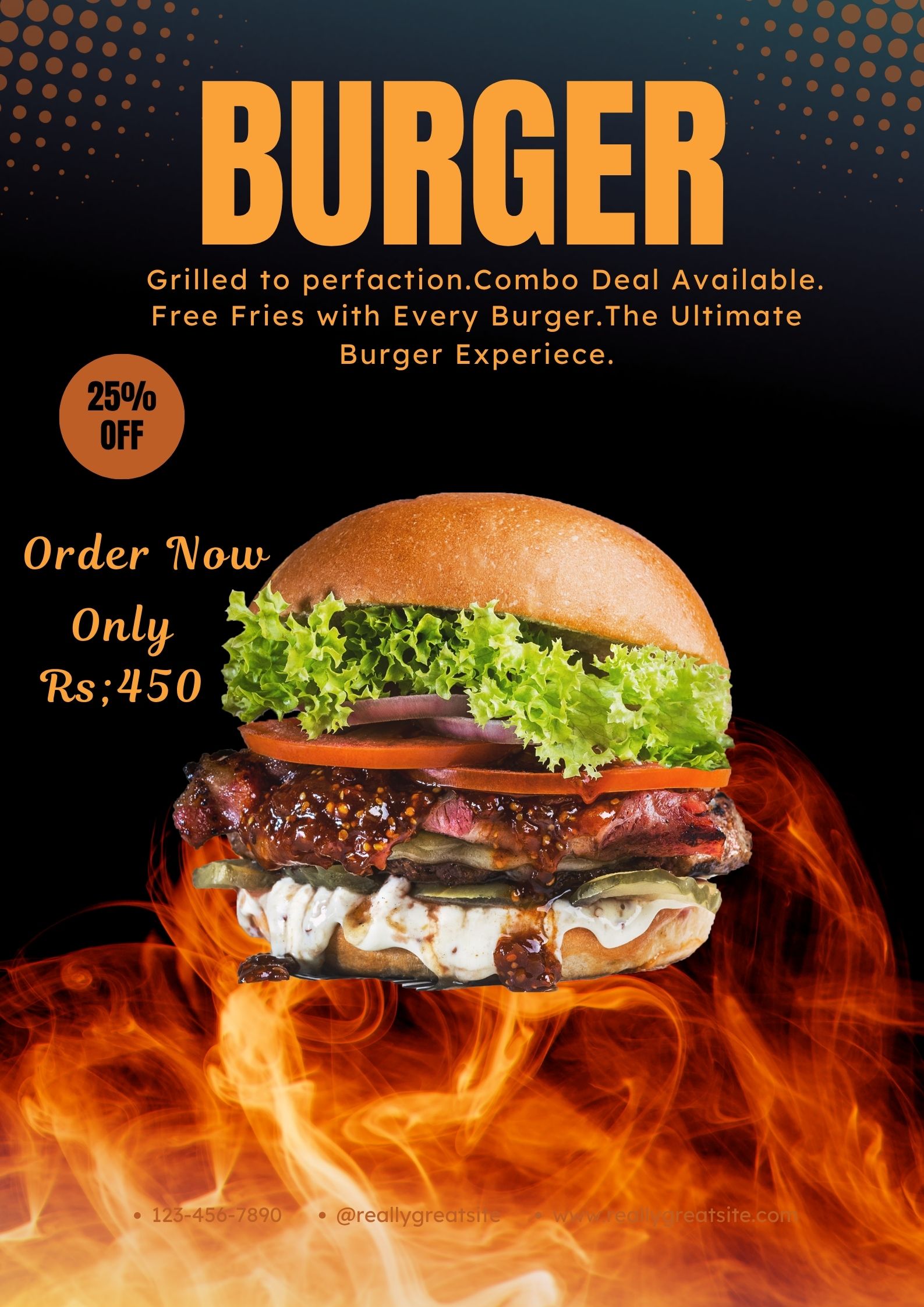 Professional Food Poster Design for Restaurants, Cafes & Food Brands