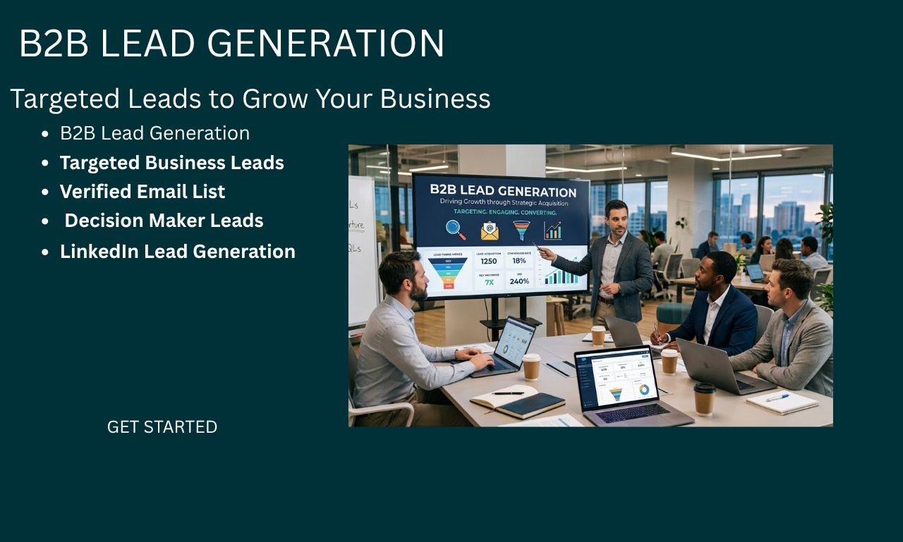 B2B Lead Generation | Google Maps Scraping | Targeted Business Leads 
