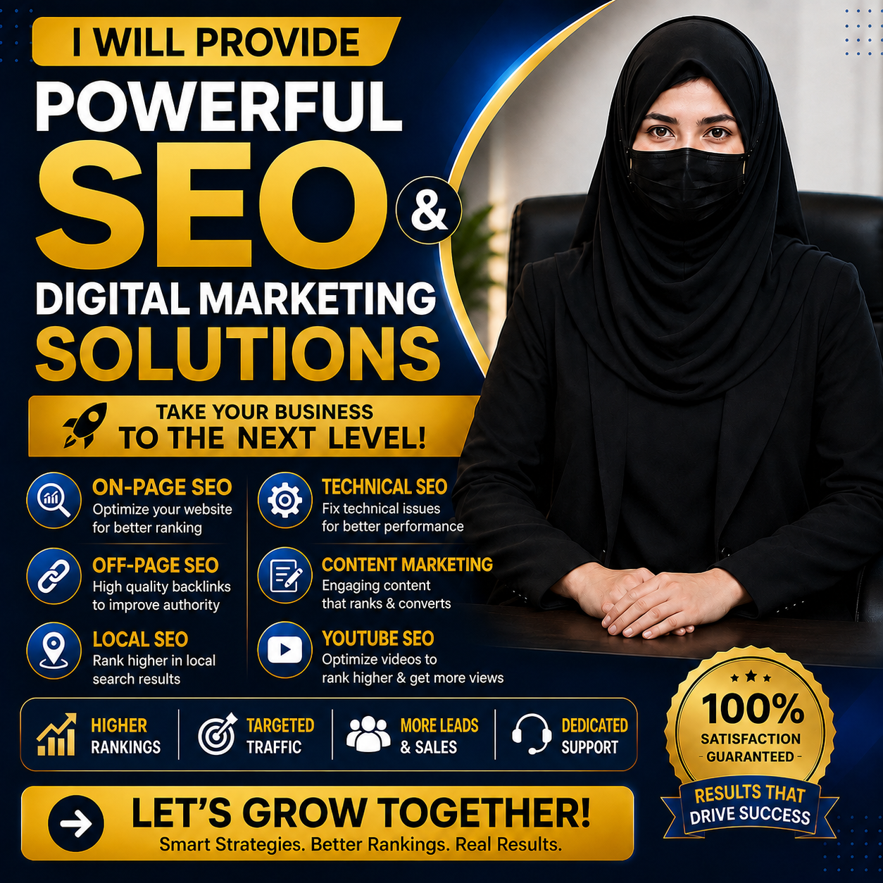 I will provide professional SEO and digital marketing...
