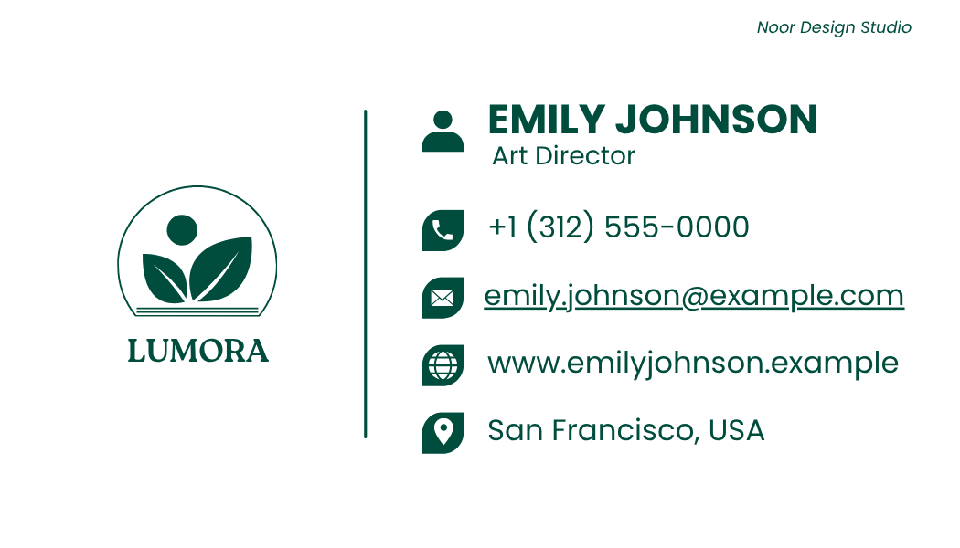 I will create a clean custom business card design for your brand