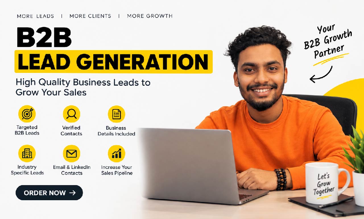 I Will Provide Targeted B2B Lead Generation, Verifie...