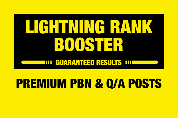 LIGHTNING RANK BOOSTER v1.0 tested for 4 months, So Get RESULTS or REFUND