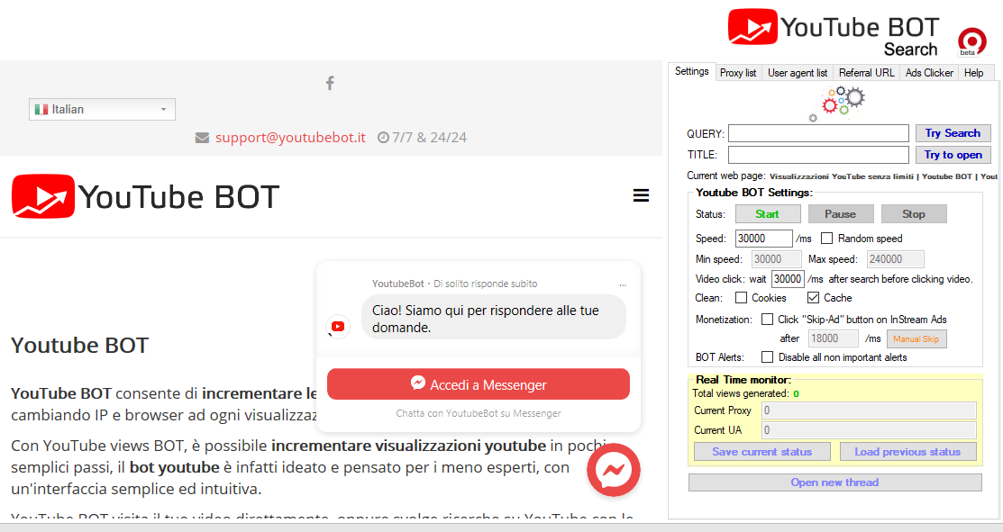 Y.T. BOT v 2.6 - Professional BOT of 2021