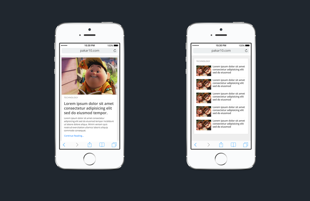 Make your WordPress website mobile friendly