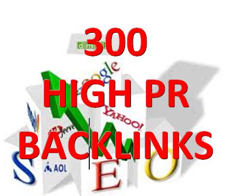 50 EDU + 300 HIGH-PR BACKLINKS PR 1-5