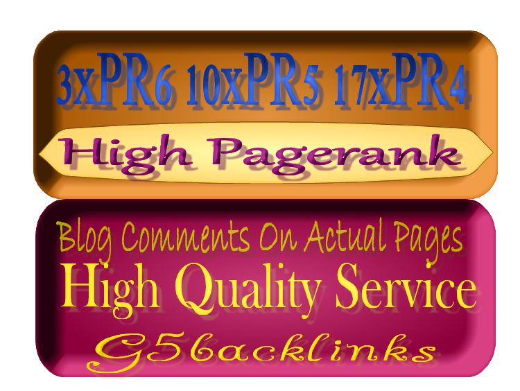 35 Best Quality Dofollow High PR Actual Pages