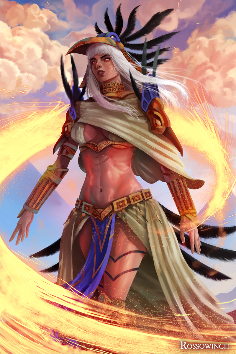 Digital painting of your concept