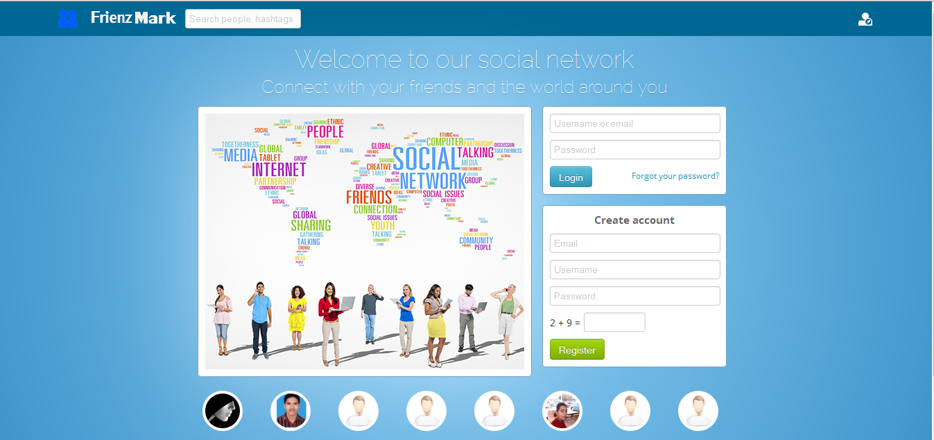 I will create social site clone