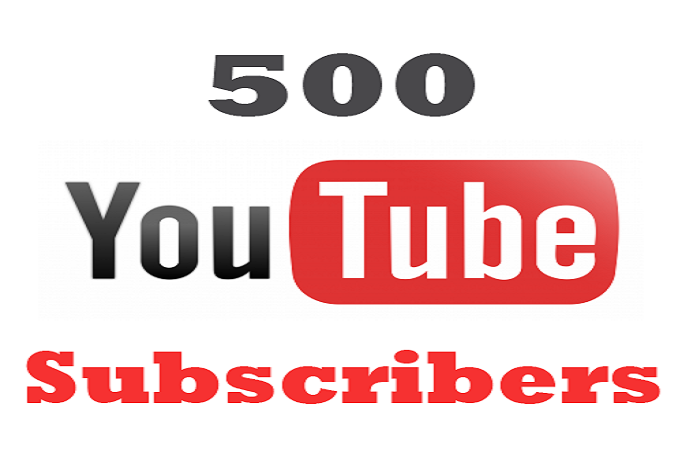 I will give you 500 Real Human Youtube Subscribers