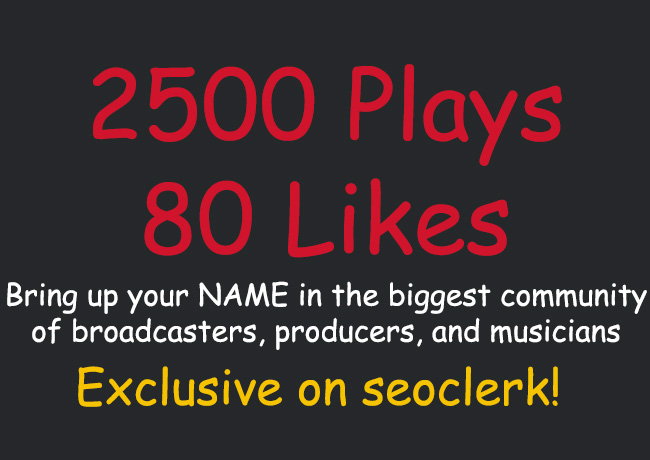 add 2500 Plays and 80 Likes SPREAKER Today