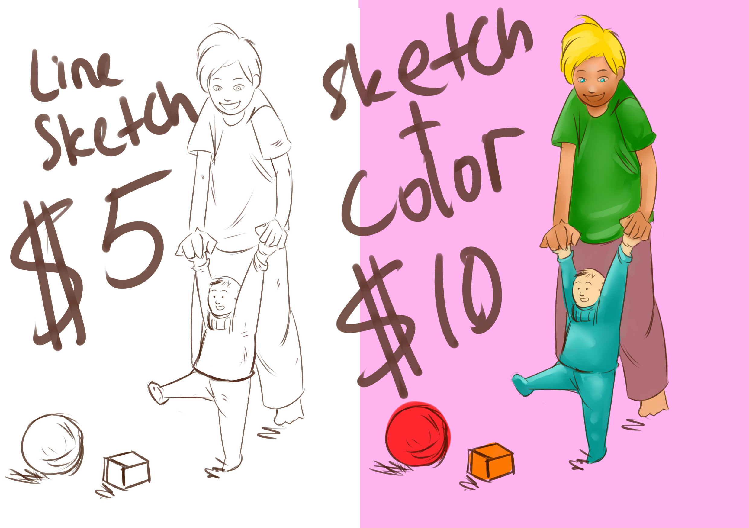 i will draw any illustration you want