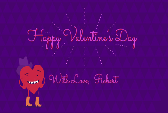 I will make an amazing valentine day animation for your loved ones