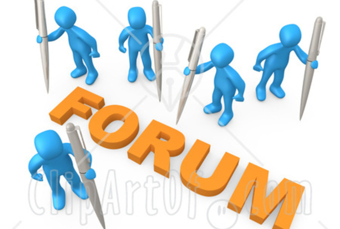 create 40 High Pr Forum posting unlimited keywords an...