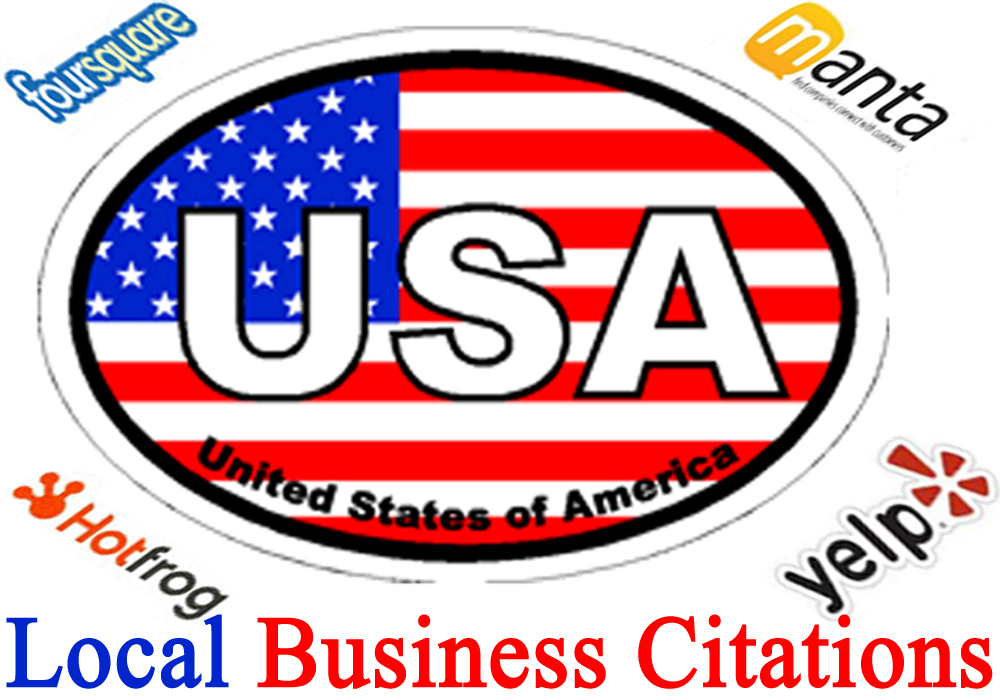 do 50 USA local citations for your local business. I always ensure best work.