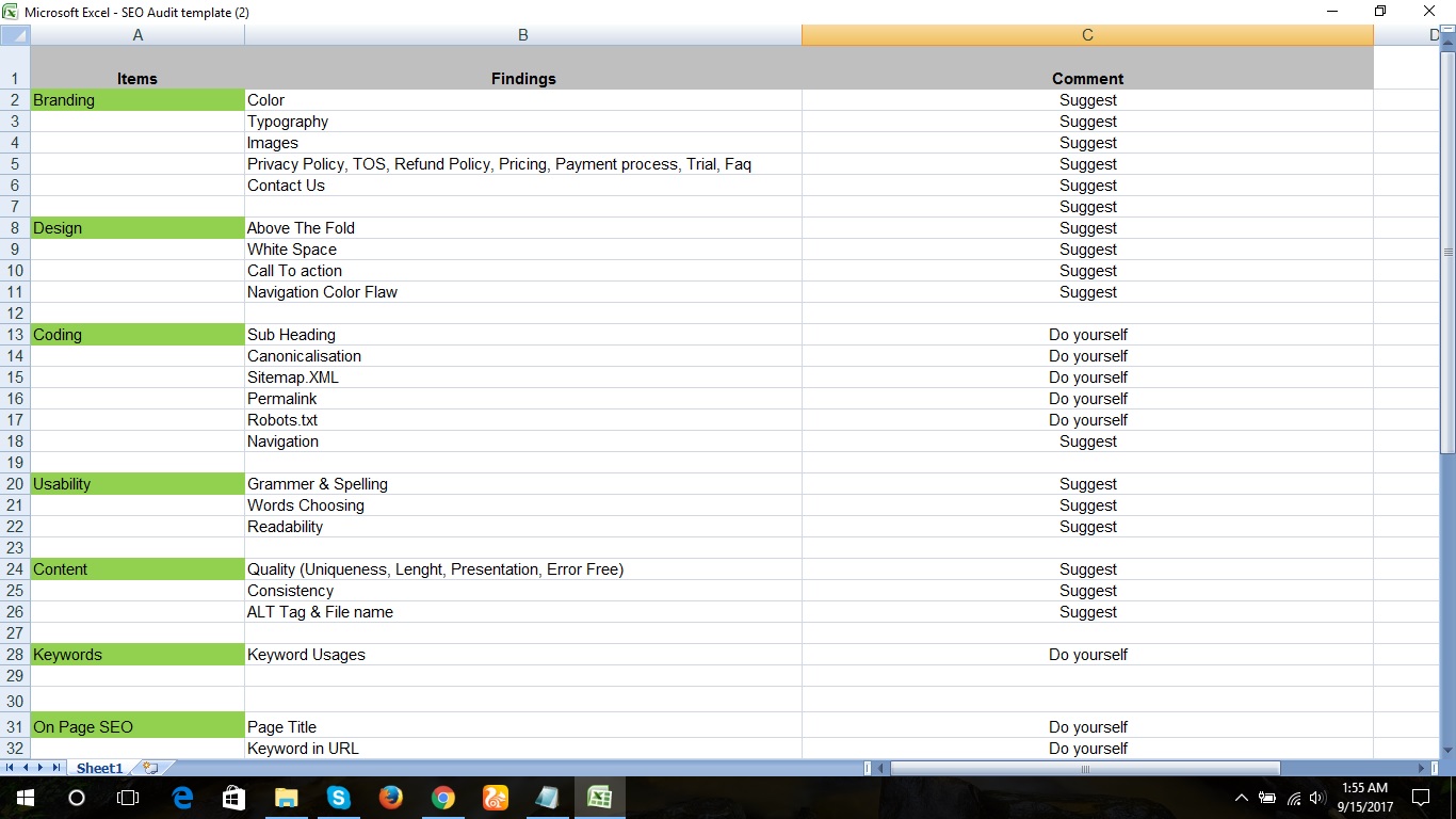 Full SEO Audit Of Your Website in 8 hour