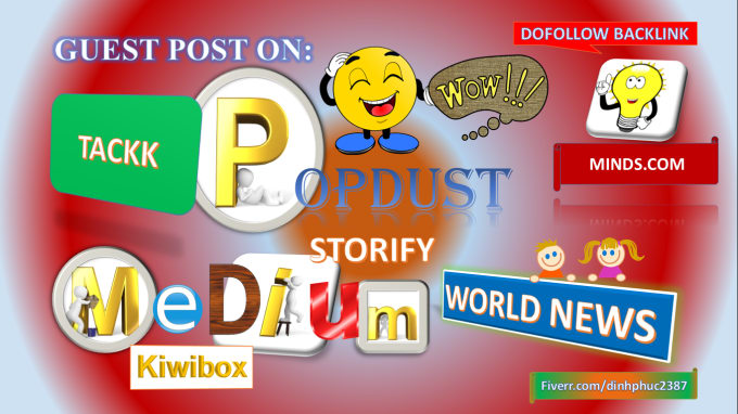 Do 4 Guest Post With Do Follow Backlinks DA 30 +