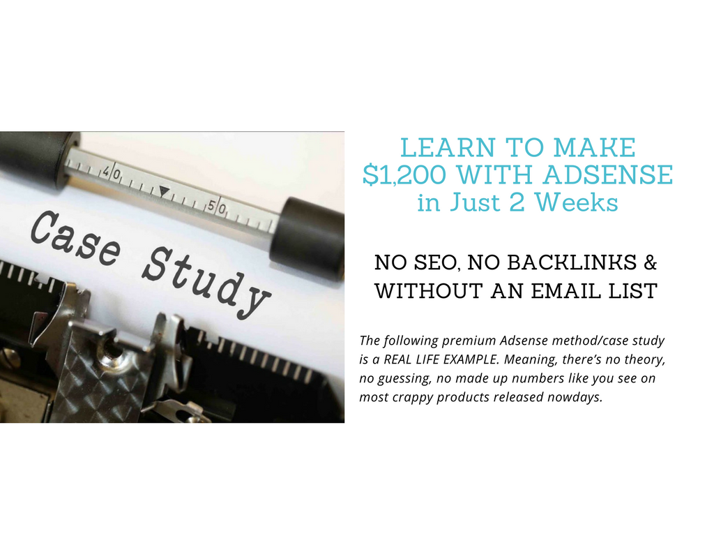 How to Make More than 1,200 with Adsense in Just Two ...