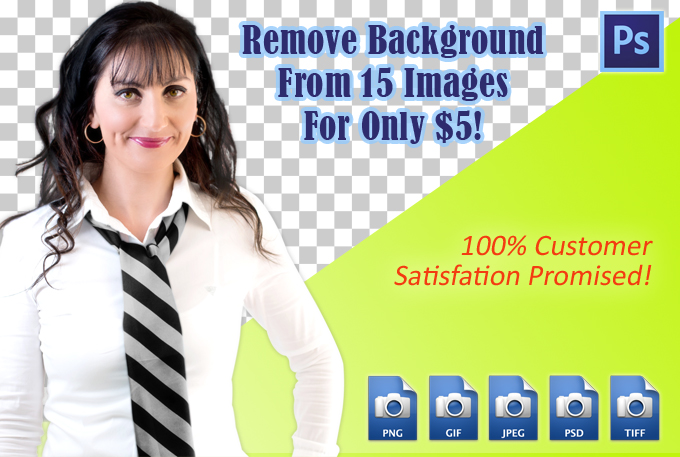 remove background from images using photoshop