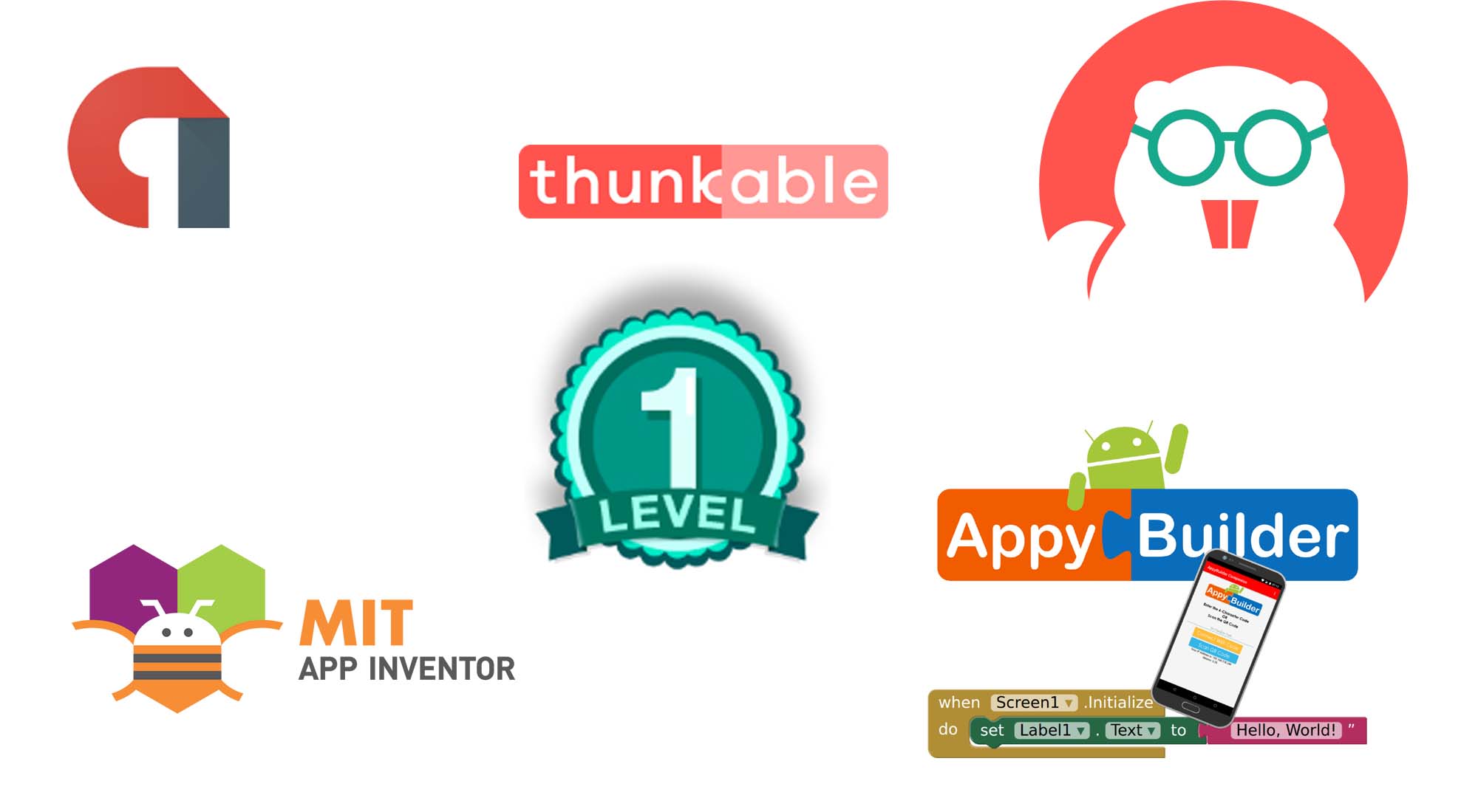 Create mit, thunkable, appybuilder android app and ...