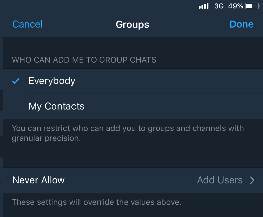 Invite 1000 targeted real people to you Telegram chat