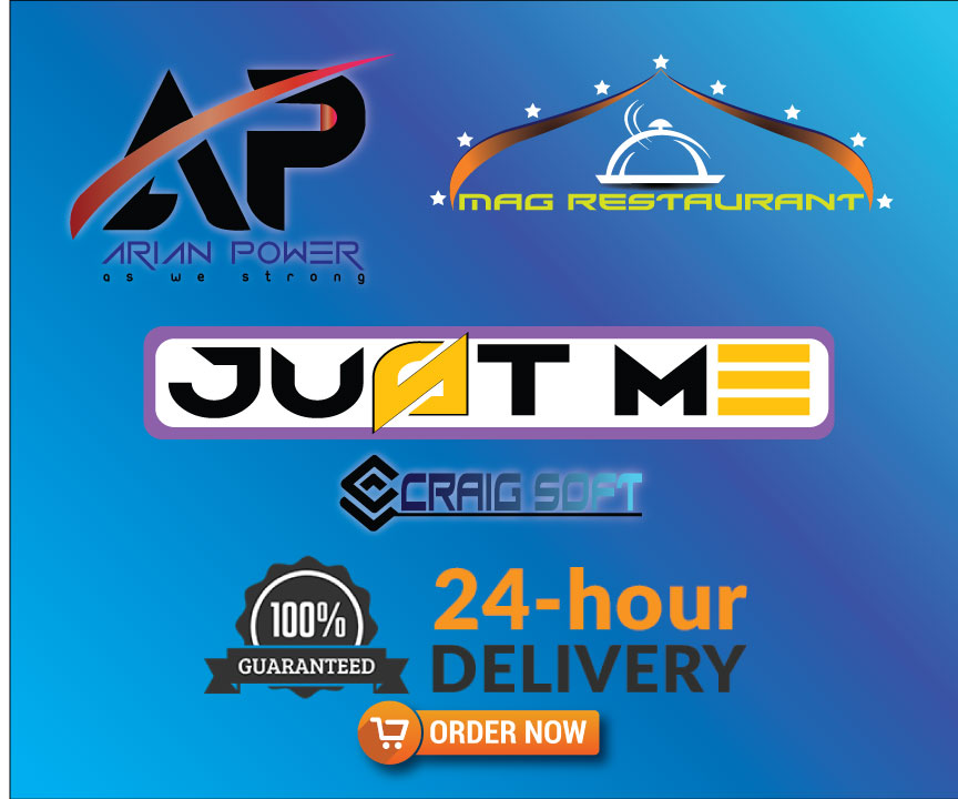 brand logo design service for you within 24 hours