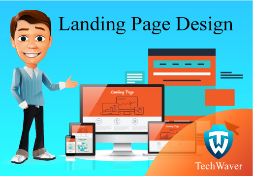 Get Awesome landing page design for your website within 24 hours