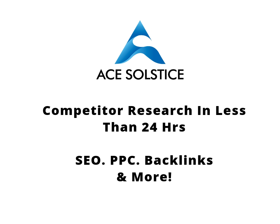 Make in depth competitor research in 24 hrs - SEO, P...