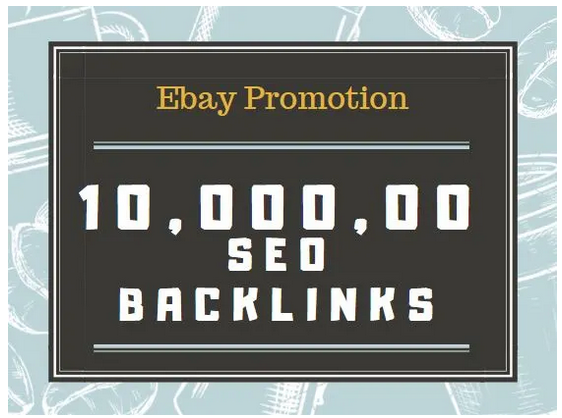 bulid SEO backlinks for ebay store promotion, online store backlinks