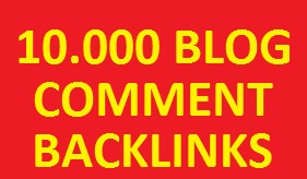 10.000 BLOG COMMENTS backlinks
