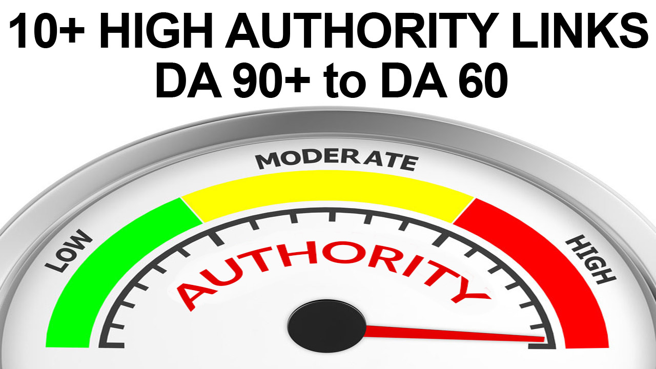 Give You 10 High Authority Do Follow Backlinks