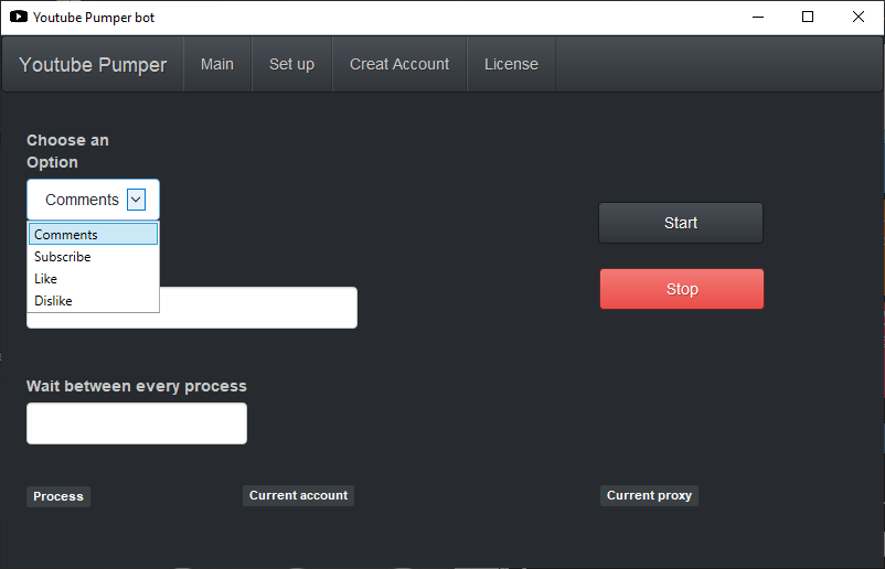 Youtube Pumper Ratings videos bot