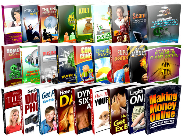 300,000+ E Books PLR Collection with MRR PDF+2000 Ebo...