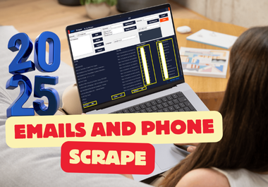 all Scraper - Scrape emails and phone numbers Data Extractor 