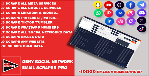 all Scraper - Scrape emails and phone numbers Data Extractor 