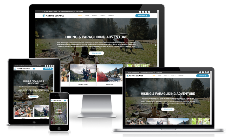 Website Design Service Using WordPress Elementor