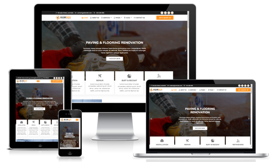 Website Design Service Using WordPress Elementor