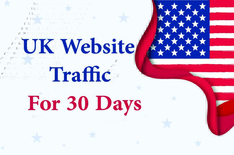 UK Website Traffic or USA Website Traffic for 30 days