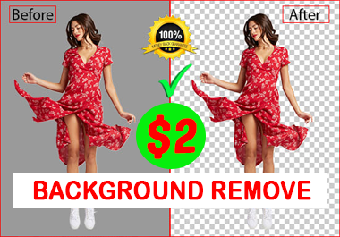 photoshop editing, remove or change background professionally any 2 image