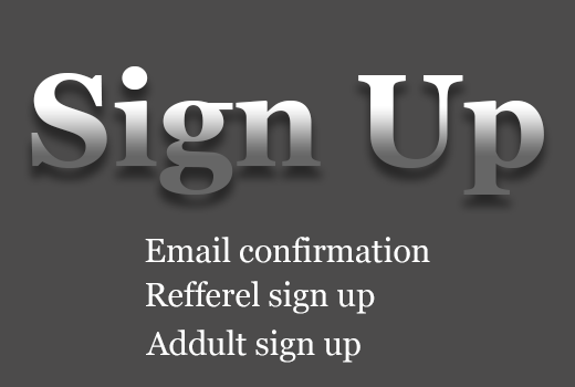 10 Referral signups with real email confirmation different ips firstly .