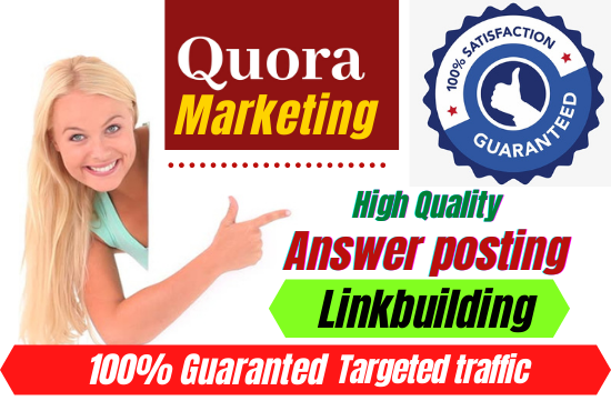 Get targeted traffic from your website with 30 HQ Quora answers