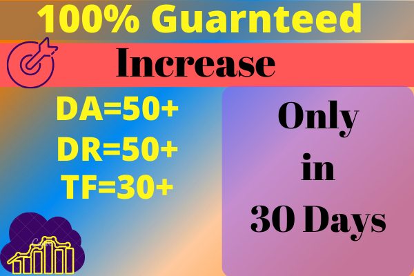I will increase domain authority moz DA,PA,TF by white hat SEO